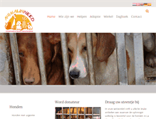 Tablet Screenshot of animalinneed.com